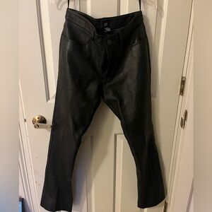 Gap 90s Leather Jeans